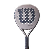 WILSON carbon force team front view showing racket shape and balanced power