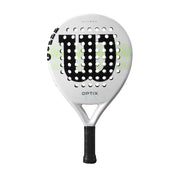 Wilson Optix V1 front view showing large head and balanced design for easier hitting