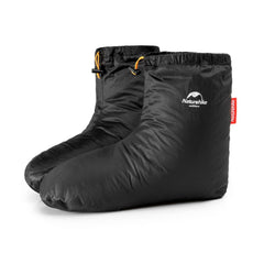 windhike booties front view showing full coverage and cozy fit