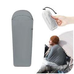 windhike front view packed liner showing compact portability and quick packing benefit