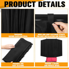 Windkream inner blackout layer close-up ensuring added privacy benefit