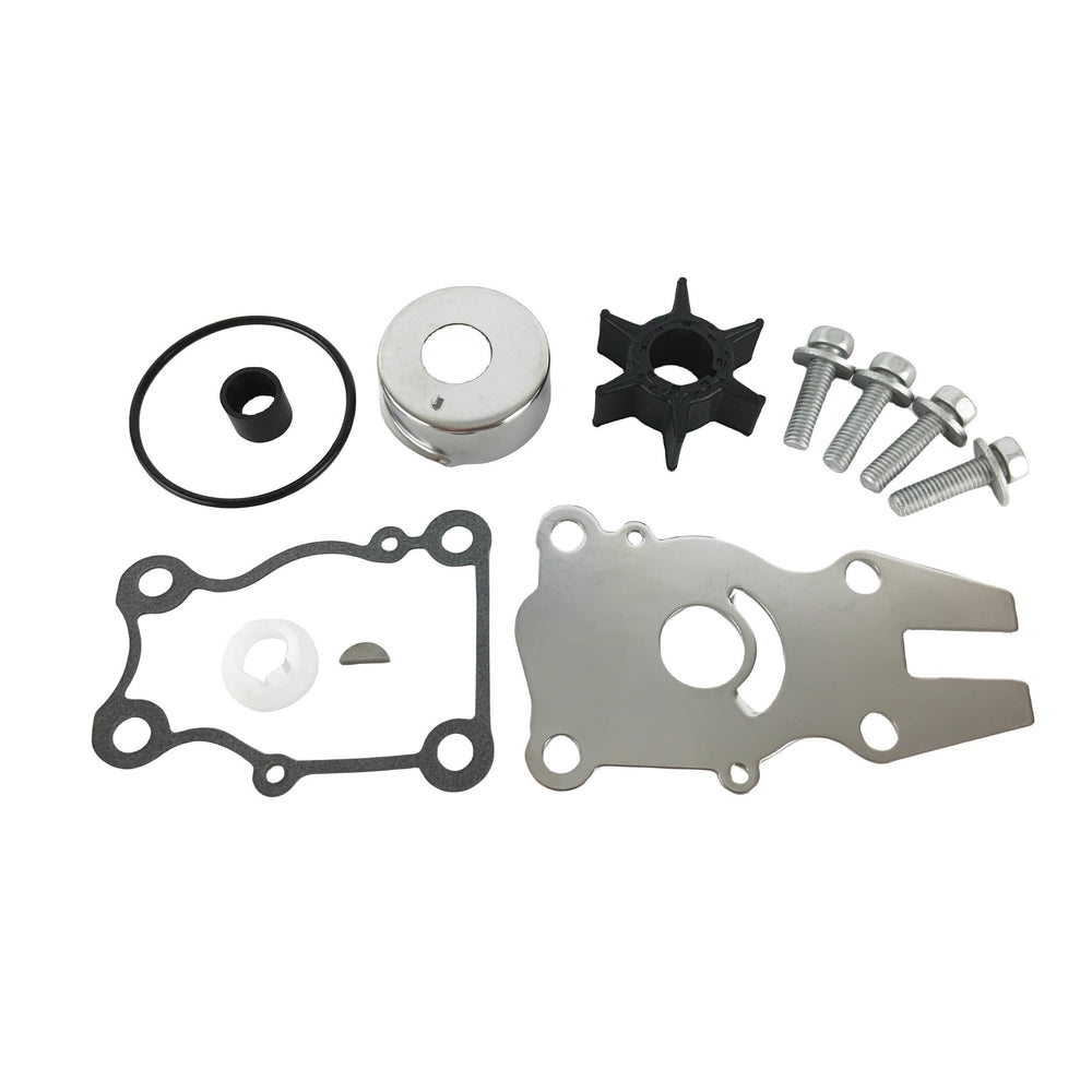 WINGOGO front view of complete impeller repair kit showing included parts and packaging, quick replacement benefit