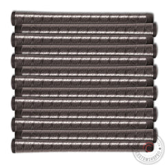 Winn EXCEL WRAP oversize black grips front view showing set of 13 and clean finishing benefit