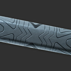 Winn Pro X paddle shape detail offering consistent hand placement and stability