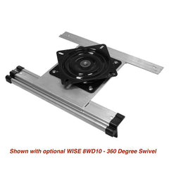 Wise 8WD70 extruded aluminum rail close-up highlighting corrosion resistance and strength