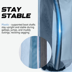 Wizbrio full-length hook-and-loop fastening delivering secure fit