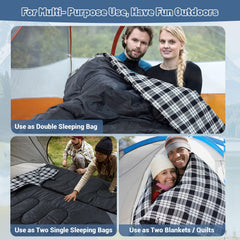 WKFAMOUT compression sack with bag demonstrating compact, travel-friendly storage