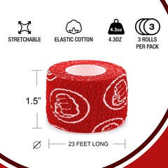 WOD Nation close-up of cotton weave texture for flexible, durable protection