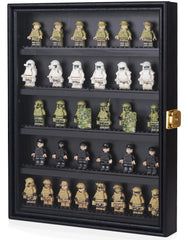 WodGod front view of 11x14 display case showcasing neat arrangements and visibility