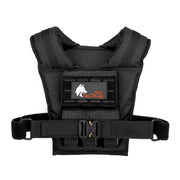 WOLF TACTICAL front view of vest showing secure buckles and fit benefit