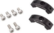 Wolf Tooth B-RAD front view adapter showing clean black finish and mount benefits