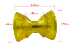 Wonwopn mounted on trailer bracket demonstrating fit with 1/2-inch bolt for easy replacement