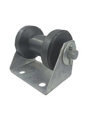 Wonwopn rubber spool profile showing 4-inch roller cushioning keel support