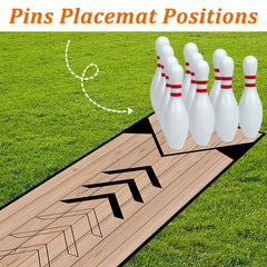 Wopgrty close-up of ten durable pins highlighting visible stability and safety