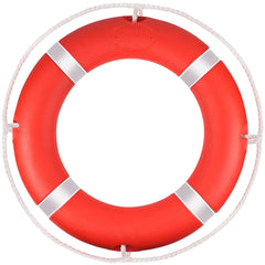 WTMORE life ring front view showing bright orange visibility and rugged design