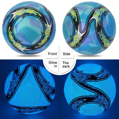 WTOPSBO ball in use during night game demonstrates improved visibility and fun
