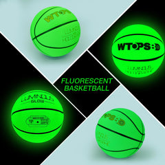WTOPSBO basketball held in hand to show size and comfortable grip for players