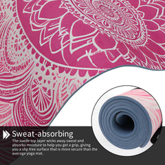 WUWAN rolled with carry strap ready to transport easily to studio or park