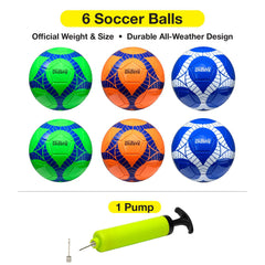 Xcello Sports orange graphic close-up highlighting durable cover and improved visibility