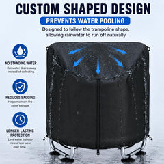 XCZ close-up of side zipper for quick installation and easy access