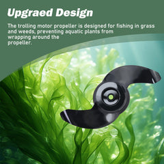 Xiaoyudou detailed shot of hub showing fitment for Ghost-style trolling motors and easy install