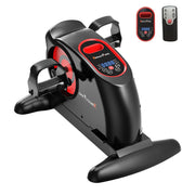 xingerkang front view of under-desk elliptical showing compact design and quiet operation
