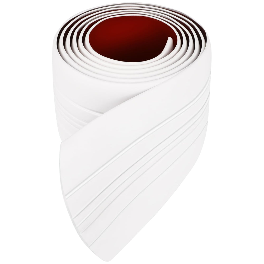 XINRINTONG front view of keel guard showing full length and adhesive backing for easy protection
