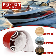 XINRINTONG installed profile on keel demonstrating impact protection and low drag benefit
