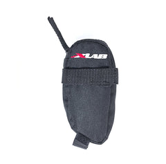 XLAB mini bag front view showing sleek black finish and compact storage benefit