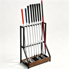 Xnwouco front view showing organized clubs and tidy storage benefit