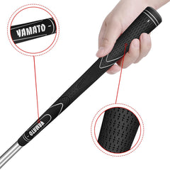 yamato close-up of textured grip surface providing non-slip traction and comfort