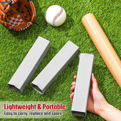 Yaocom installed anchor under home plate demonstrating secure play benefit