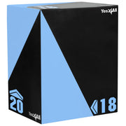 Yes4All front view of plyo box showing stable platform and easy transitions