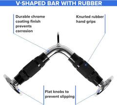 Yes4All close-up of diamond knurl rubber handle, improves secure grip