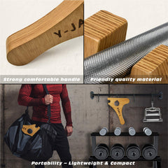 YES4ALL handle detail demonstrating ergonomic grip for secure leverage and faster setup