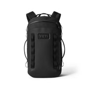 YETI Cayo front view showing durable shell and clean silhouette for everyday protection