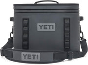 YETI Hopper Flip 18 front view showing compact, rugged cooler and portability benefits