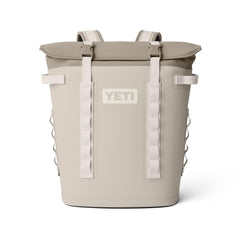 YETI Hopper M20 front view in Cape Taupe showing compact design and secure carry