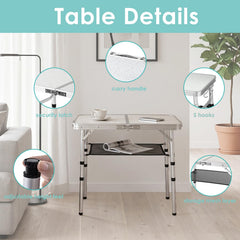 YihuiKo aluminum alloy frame and leg connection demonstrating durable construction