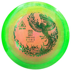 yikundiscs front top view showing flight numbers and readable rim benefit visibility