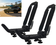 Yima Accessories rack mounted front profile shows aerodynamic benefit