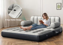 YITAHOME close-up flocked top texture for cozy sleep surface