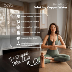 YoGo bottle in backpack illustrating portability and travel-ready convenience