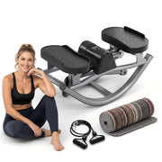 YOHANJO front view of rock stepper showing compact design and home use benefit