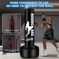 YORWHIN user delivering a kick demonstrating training versatility and impact control