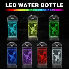 YuanDian 3D velociraptor pattern close-up showcasing vivid color-changing effect