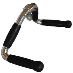 yuhqc close-up of textured rubber handgrips offering secure, comfortable hold during sets
