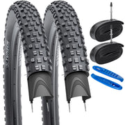 YunSCM front view of tire and tube set showing compact packaged benefits