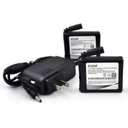YUTSUJO front packaging showing two batteries and charger, convenient long runtime