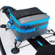 YVLEEN front view on SUP deck showing secure fit and low profile